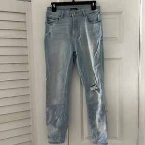 DL 1961 Farrow Cropped Instasculpt Goodwin Jeans 30